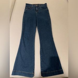 Flared jeans